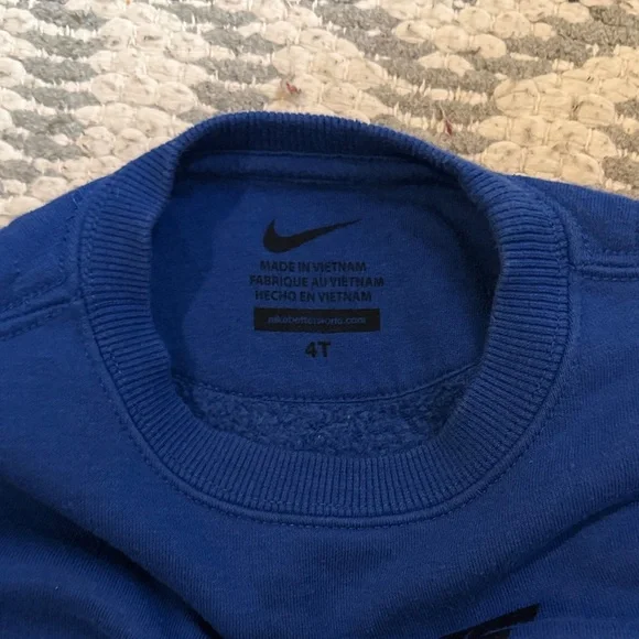 Nike Kids Royal Blue Sweatshirt - Picture 2 of 3